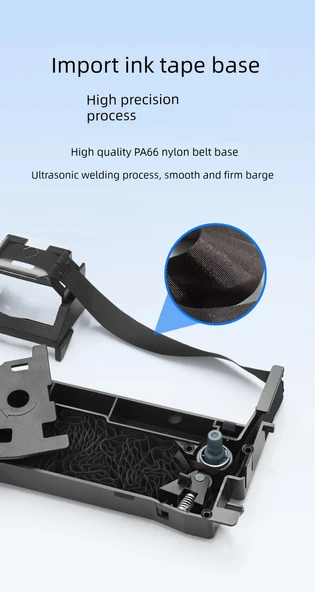 Gri Tokalı Riband Rafı - 10m Çekirdek - 10 Paket - Gapway TH880 - 9