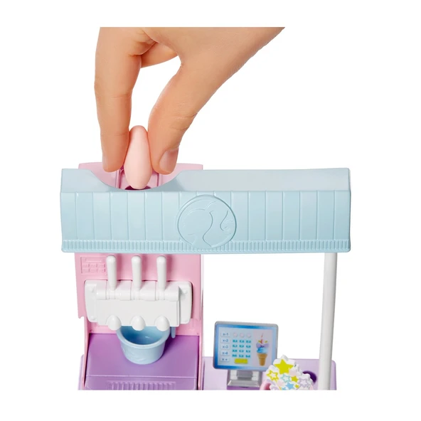 HCN46 Barbie Dondurma Dükkanı Oyun Seti, Barbie Ben Büyüyünce - 3