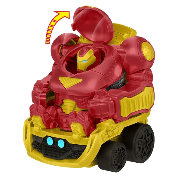 HRY02 Hot Wheels Racerverse Hulkbuster Tır - Resim 3