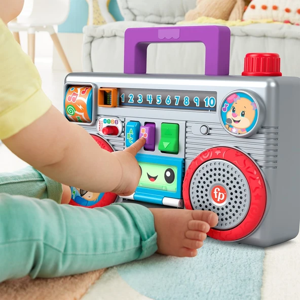 GYC04 Fisher-Price® Eğlenceli Müzik Kutusu, Türkçe-İngilizce / +6 ay - 3
