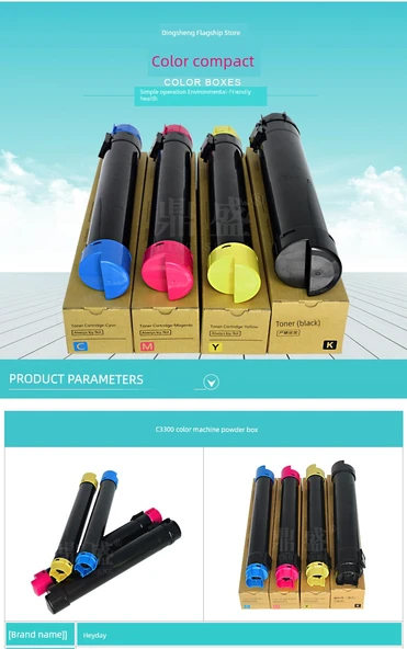 Uyumlu C2270 Toner Kartuşu - Mavi - 6