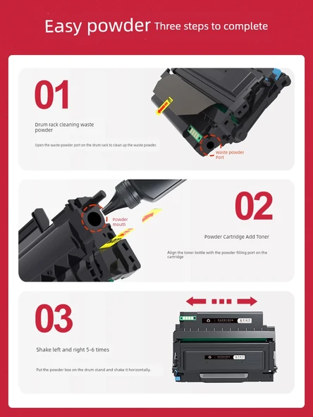 Toner Kartuşu - 4000 Sayfa Büyük Kapasite (Model 1) - 4