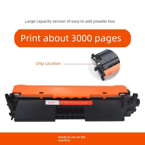 CF230A Büyük Kapasite Toner Kartuşu - Renkli - Çipli