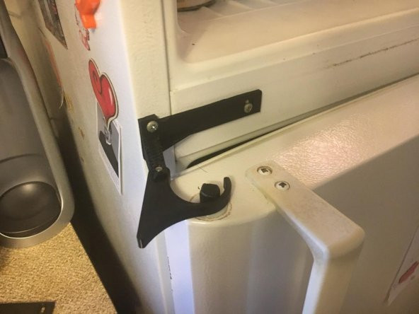 Buzdolabı Kapı Kilidi Plastik Aparat - 3