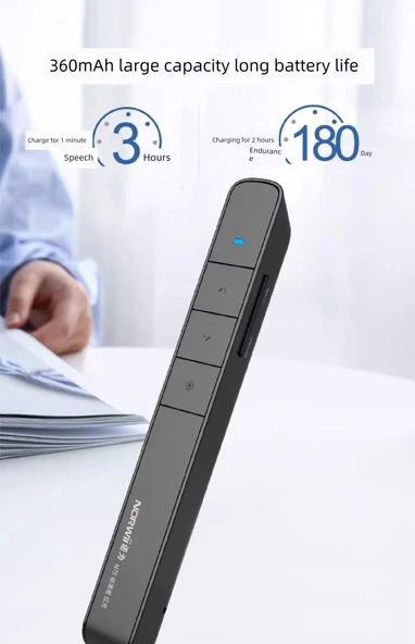 N95 BLE Kırmızı Işık Bluetooth Uzaktan Kumanda - Kalem Kutulu - 9