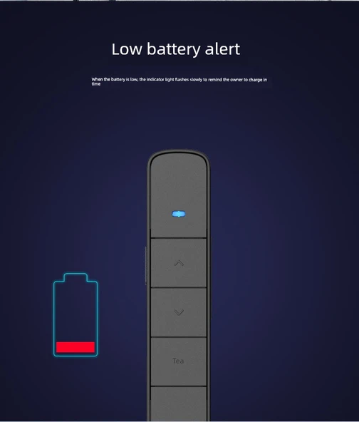 N95 BLE Yeşil Işık Bluetooth Uzaktan Kumanda - Kalem Kutulu - 12
