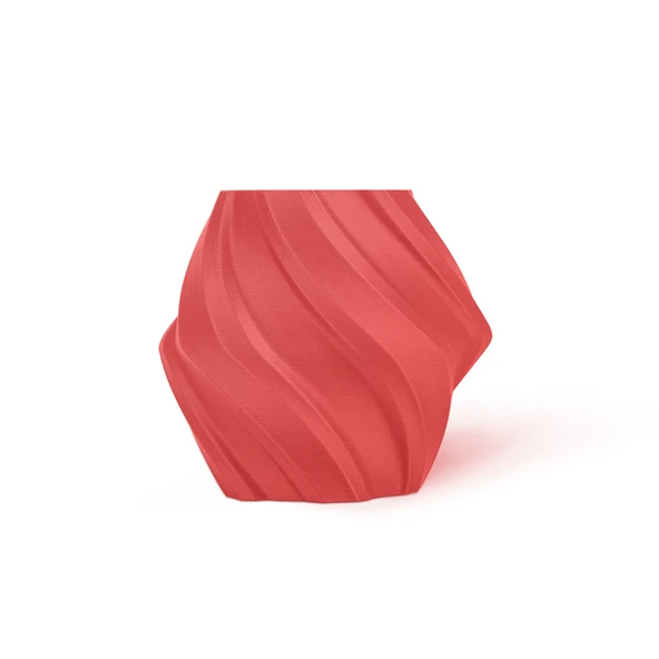 Matte Kırmızı 3D Yazıcı PLA Filamenti - 1.75mm - 1kg - Tepsi ile