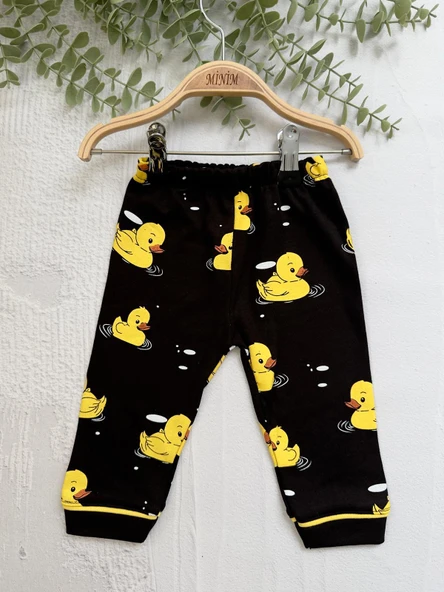 Ördek Baskılı Yazlık Pijama Takımı - 2