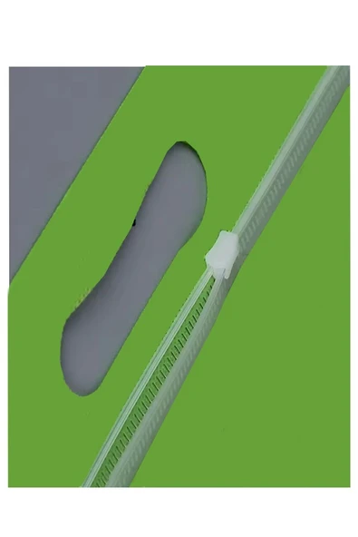 Renkli Plastik Fermuarlı Proje Dosyası 25x35 cm 3 Adet Tutmaçlı 28x38 cm Resim ve Proje Ödev Dosyası El Tutmalı - 3