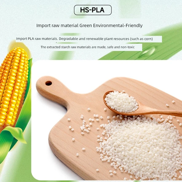 Yüksek Hız 1.75mm PLA 3D Yazıcı Filamenti - Karbon Siyahı - 1kg - 3