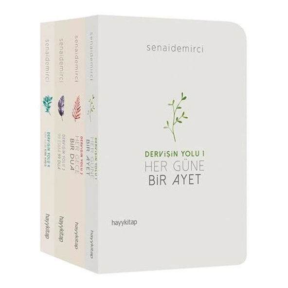 Senai Demirci Dervişin Aşk Yolu Seti 4 Kitap