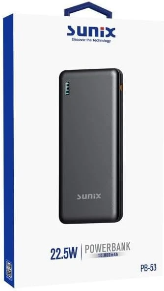 Sunix 10000 Mah 22.5W Powerbank PB-53 - Resim 2