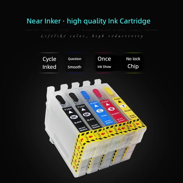 Epson ME1100 Boş Yenileme Kartuş Seti - Near Ink T1091 - 6