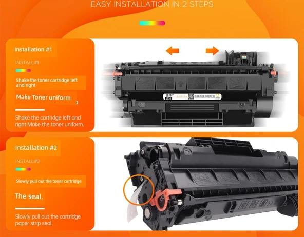 Toner Kartuşu - 2500 Sayfa Standart Kapasite - Buy 5 Get 1 - Resim 6