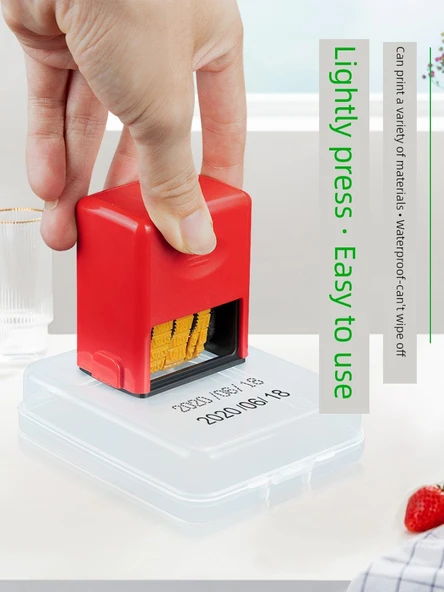 Otomatik Paketleme Torbası Tarih Yazıcı - Noktalı Tarih +1 Mürekkep - Sadece Kağıt İçin - 2
