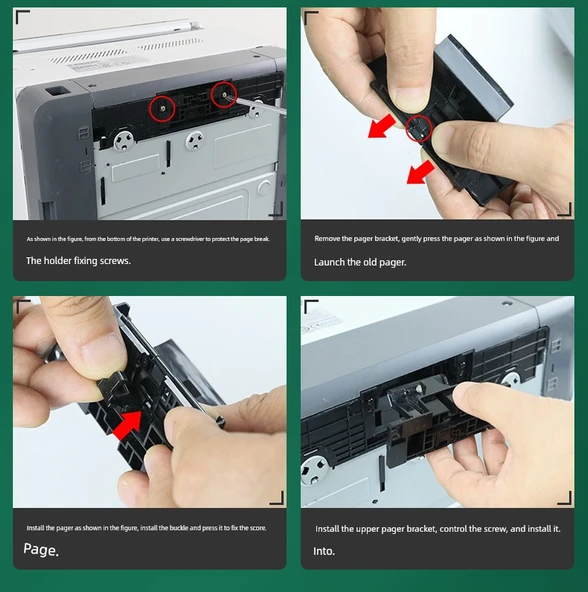 Yazıcı Kağıdı Ruloları - 10 Adet Pager (Özel Set) - 7