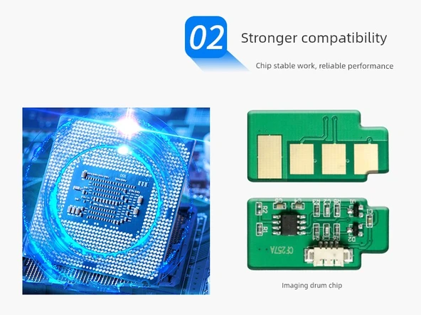 Toner Çipi - Çin Versiyonu - Imaging Drum Chip-D (2 Daha Uygun) - 11
