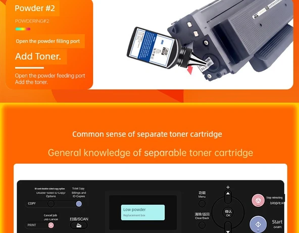 Süper Büyük Kapasite Toner Kartuşu - 6500 Sayfa - 10