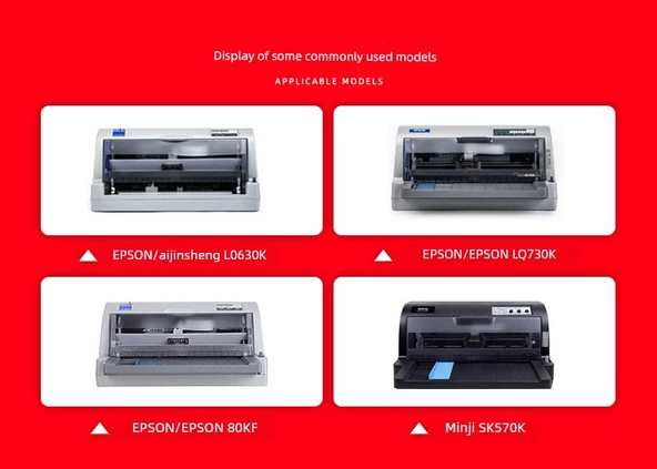 Epson LQ Serisi Yazıcı Riband Rafı - 8m [2 Paket] - 6