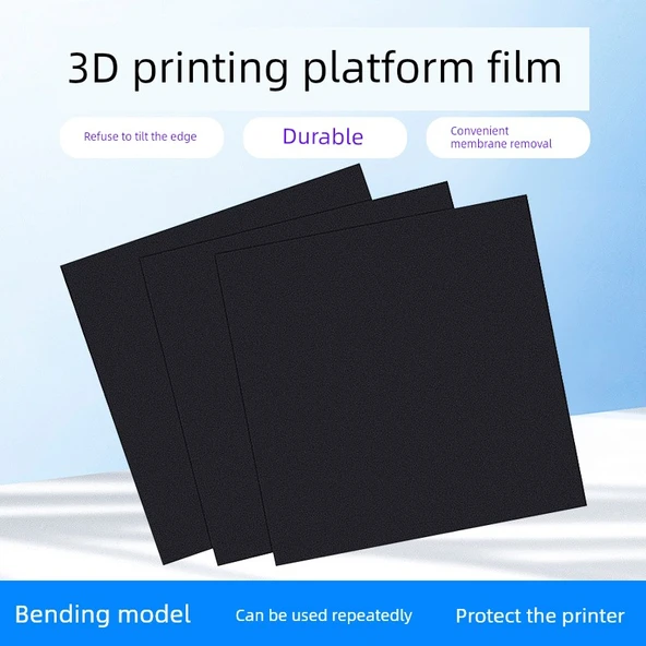 3D Yazıcı Film - Sıradan Film - 214x214mm - 2