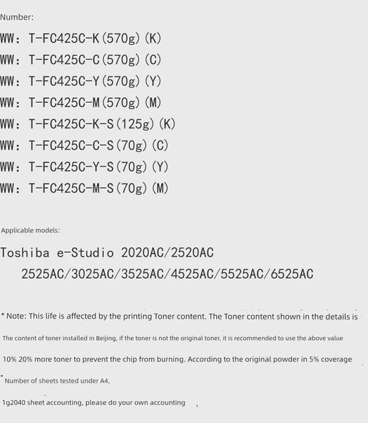 Toshiba FC425c Fotokopi Kartuşu Çip Sıfırlama - Global Nötr Sürüm WW [Yüksek Kapasite] - Kırmızı M-1 - 6