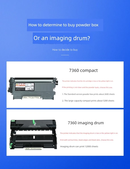 Uyumlu Brother MFC7360 Toner Kartuşu - Yüksek Verim Otomatik Sıfırlama (5200 Sayfa) - 8