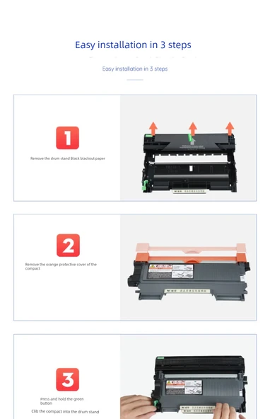 Uyumlu Brother MFC7360 Toner Kartuşu - Yüksek Verim Otomatik Sıfırlama (5200 Sayfa) - 12