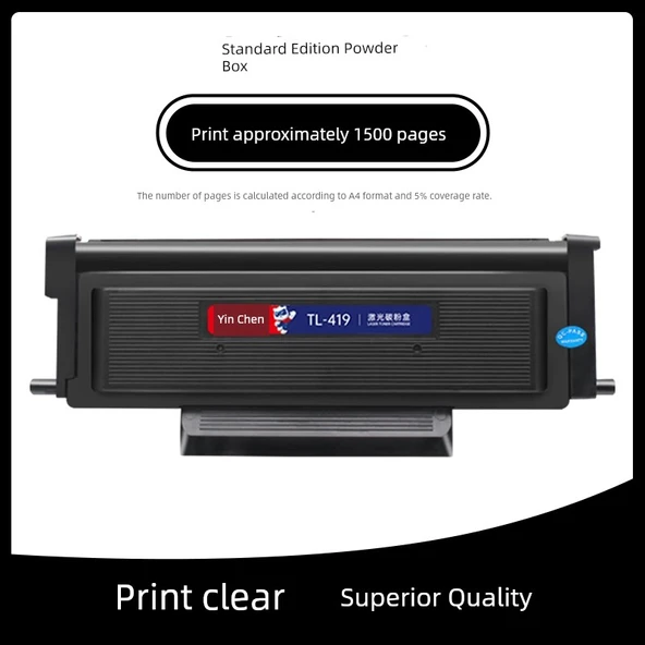 Toner Kartuşu - Standart Versiyon Toz Kutusu - Siyah