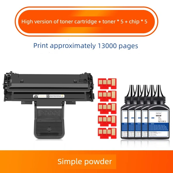 Uyumlu Toner Kartuşu - 13000 Sayfa Yüksek Versiyon - 5 Toner - 5 Chip