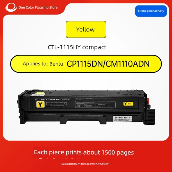 Uyumlu Pantum CP1115DN CM1110ADN Toner Çipi - Sarı Kartuş 1.5K