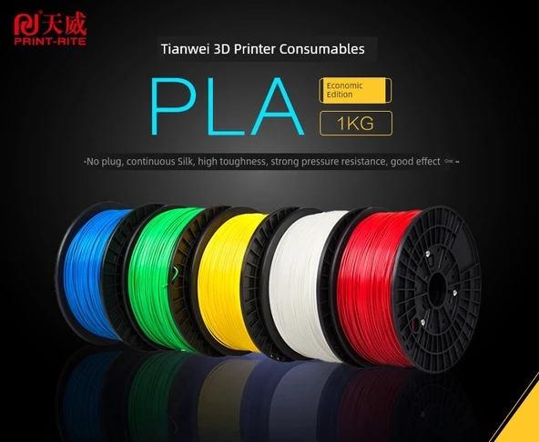 3D Yazıcı PLA Filamenti - Yeşil - 1.75mm - 1kg - 7