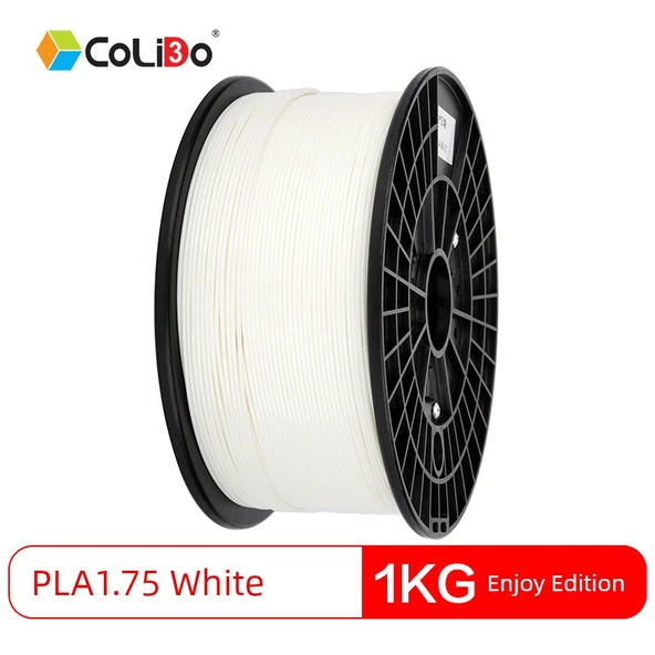 3D Yazıcı PLA Filamenti - Beyaz - 1.75mm - 1kg