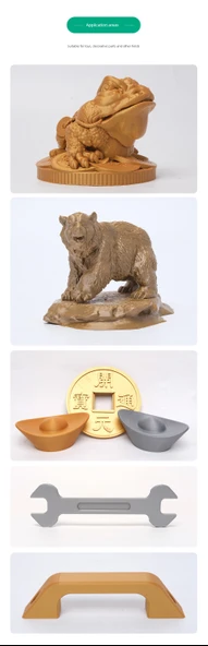 PLA-Metal Bronz 3D Yazıcı Filamenti - 1.75mm - 1kg - 10
