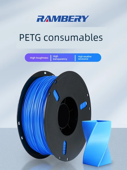PETG 3D Yazıcı Filamenti - Turuncu - 1.75mm - 1kg - 2