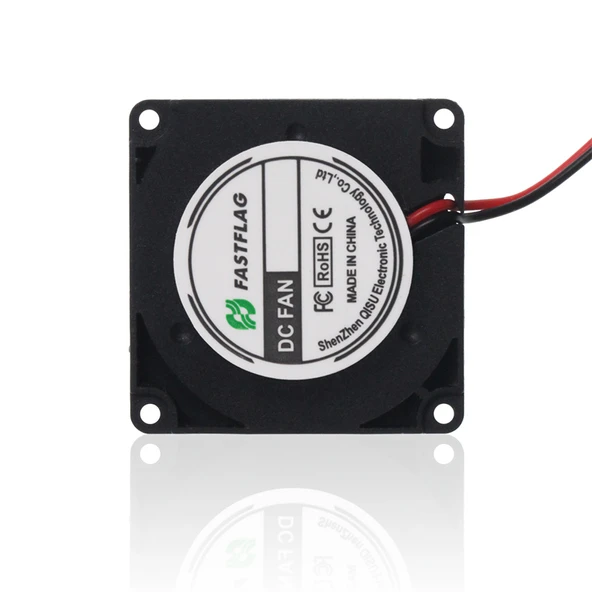 4010 Çift Rulmanlı 4cm Santrifüj Türbin Fan - Bilyalı Rulman 24V 10000 RPM (XH2.54 fiş) - 5