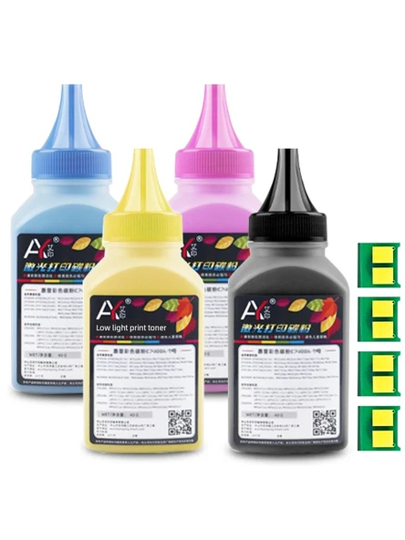 Renkli Yazıcı Toner Kartuşu - Dört Renk Seti (6000 Sayfa) - Resim 2