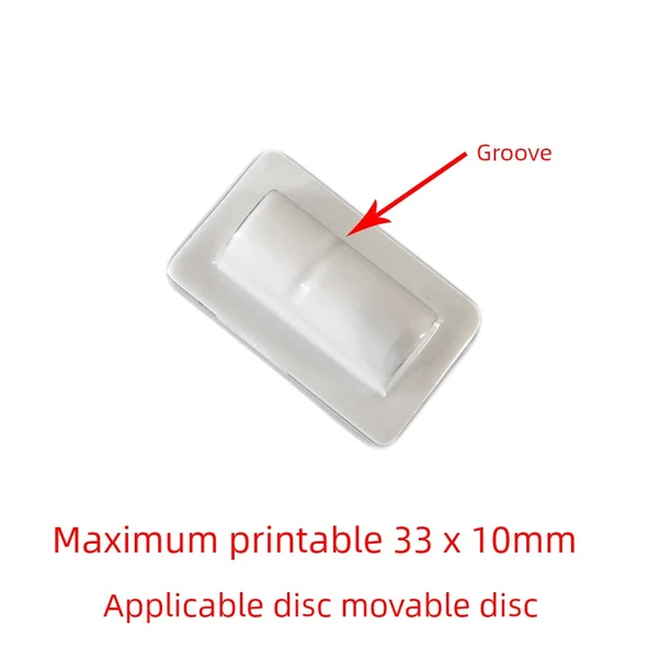 600 Pad Baskı Makinesi - Bordo - Grooveli, Maksimum Baskı Alanı 33x10mm