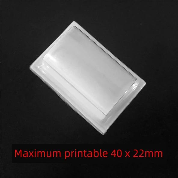 600 Pad Baskı Makinesi - Açık Sarı - Maksimum Baskı Alanı 58x14mm - 8