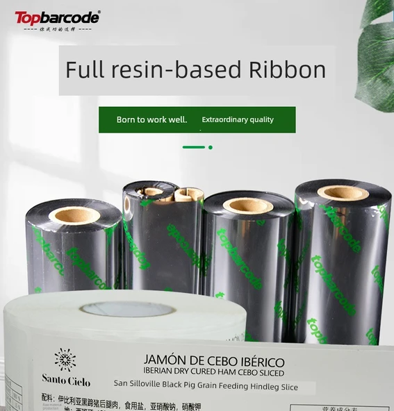 Multifonksiyonel Reçineli Etiketleme Makinesi Şeridi - 40mm x 300m - 5