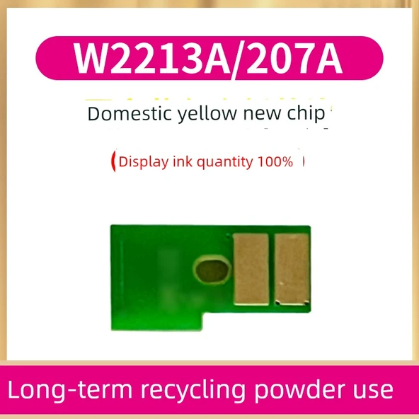 Toner Çipi - 207A - Sarı - W2212A