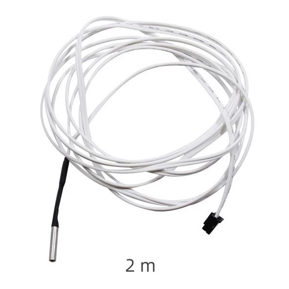 NTC 100k 3950 Termistör - 3x20 Yüksek Sıcaklık 2m XH2.54 Terminal