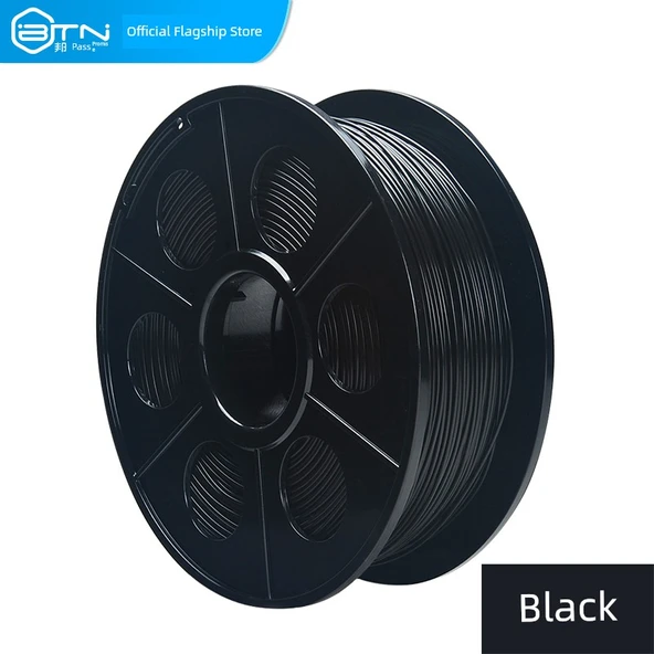 TPU Esnek 3D Yazıcı Filamenti - 1.75mm - 1kg - Siyah