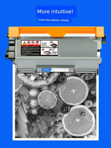 Uyumlu Brother HL-2240 Toner Kartuşu - Otomatik Sıfırlama Kartuşu + Tambur Standı (Takım) - 3