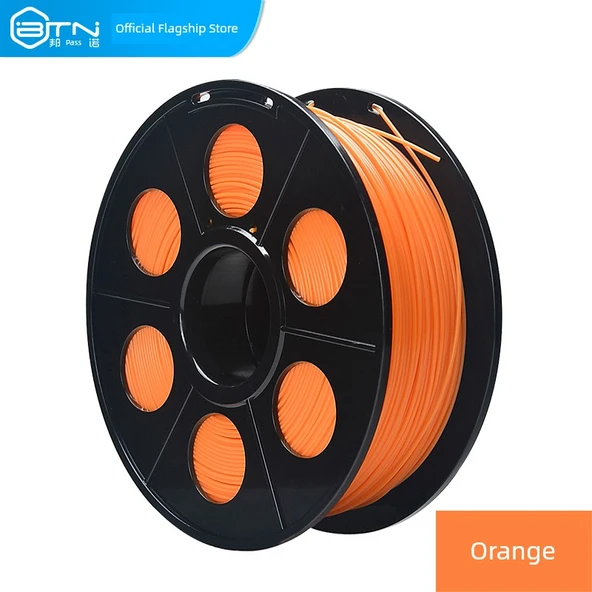 TPU Esnek 3D Yazıcı Filamenti - 1.75mm - 1kg - Turuncu