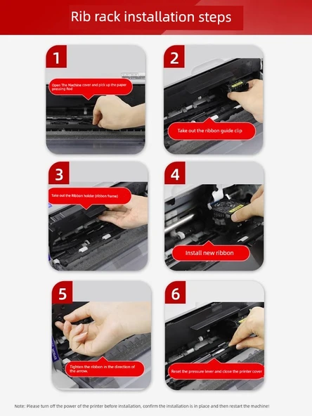 Epson LQ-1600KIIIH Yüksek Versiyon Rib Çekirdek 2 Paket - 2