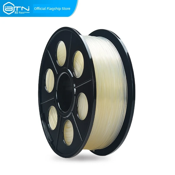 TPU Esnek 3D Yazıcı Filamenti - 1.75mm - 1kg - Şeffaf - 5