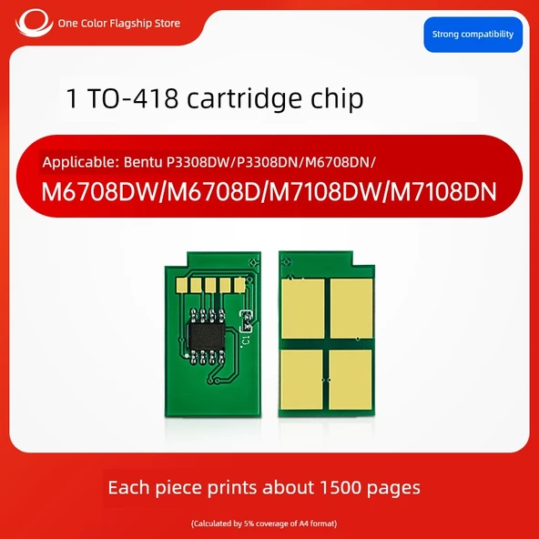 TO-418 Toner Çipi - 1500 Sayfa Kapasitesi