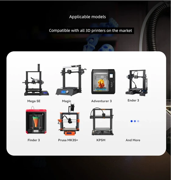 TPU Esnek 3D Yazıcı Filamenti - 1.75mm - 1kg - Beyaz - 10