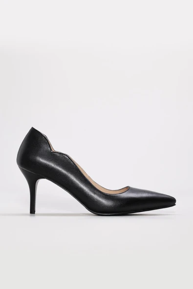 Hakiki Deri  Kadın İnce Topuk Ayakkabı 215ZA2588 ürün görseli