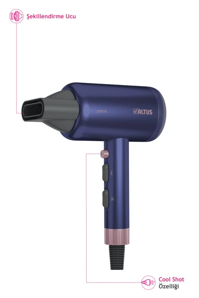 Altus Al 7074 S 2000 W Saç Kurutma Makinesi - 5